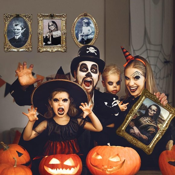 New Halloween Decorations Indoor Scary 3d Changing Face Pictures - Picture 6 of 9